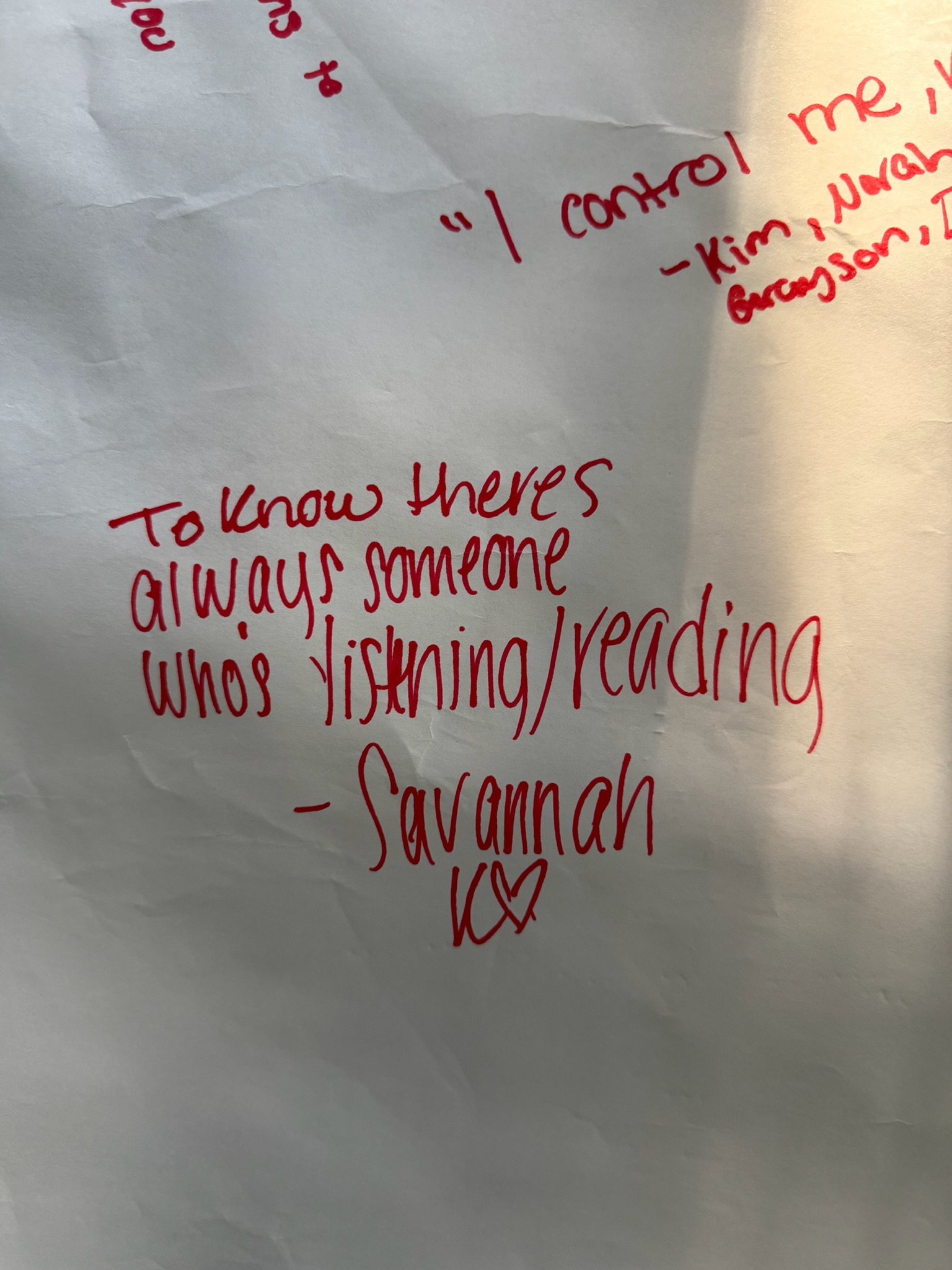 Author workshop session